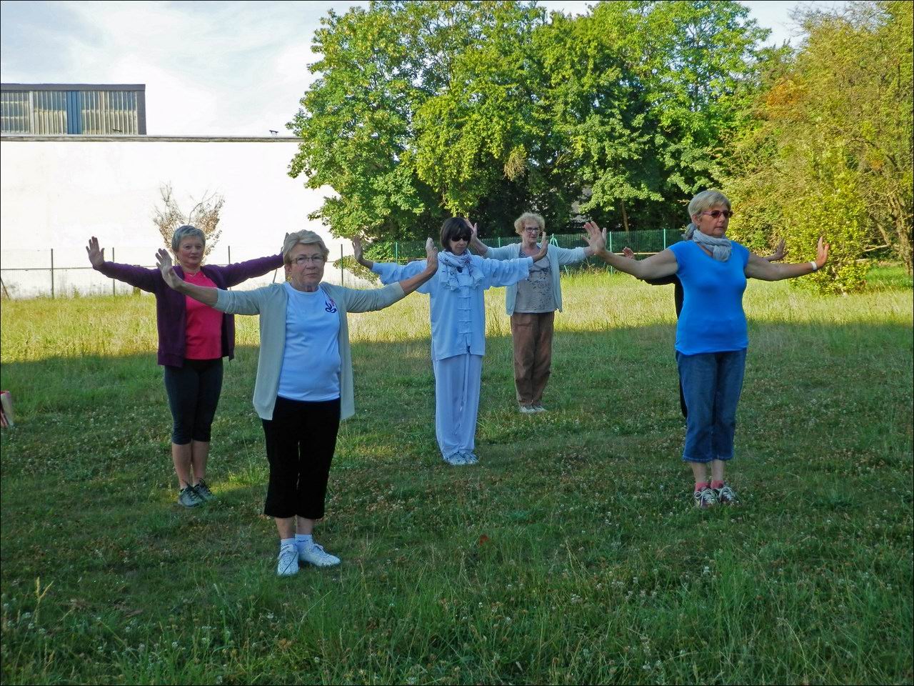 Reims Cours de Qi Gong Plein air Parcs Parc de Champagne Parc